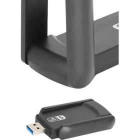 Resim Argesco Mühendislik Mbps Wifi Alıcı Kablosuz Wifi Adaptörü Çift Band Çift Antenli 