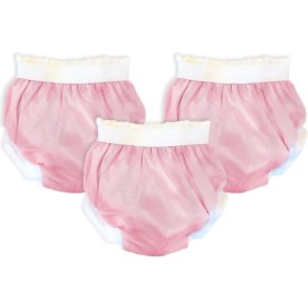 Resim Renklime Pierre Cardin 3'lü Alıştırma Külodu 16-22KG - Pembe 