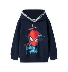 Resim United Colors Of Benetton Name İt Erkek Çocuk Spiderman Sweatshirt NAVY 