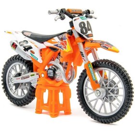 Resim NessiWorld Bburago 1:18 KTM 450 Model Motor 