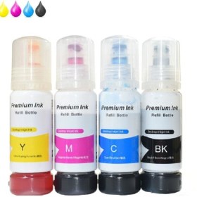 Resim printiks Epson Ecotank L3151 4 Renk Muadil Mürekkep Seti 