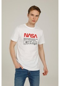 Resim Lumberjack Sn711 Nasa Sky T-Shırt 2Fx 