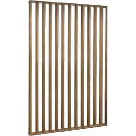 Resim 150CM x 220CM Ahşap Çıtalı Paravan Oda Ayırıcı Seperatör Duvar Dekor 150CM x 220CM 