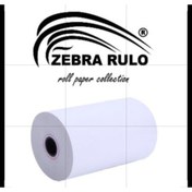 Resim Zebra 80x40 TERMAL ADİSYON, BİLGİ FİŞİ RULOSU. TAM METRAJ GARANTİLİ 200 ADET (1 KOLİ 20 PAKET) 