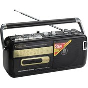 Resim Knstar M-50BT Bluetooth + USB + Sd + Fm Radyo Kaset Çalar 