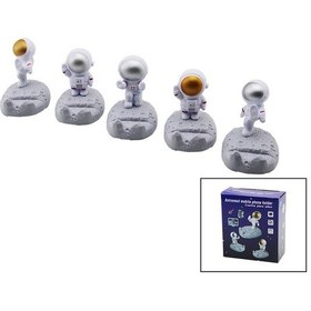 Resim Astronot Uzayda Telefon Tutucu Masaüstü Plastik Mix Astronot H Çok Renkli 