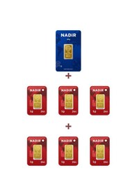Resim Nadir Gold 24 Ayar 16 Gram Külçe Altın 1 Adet 10 Gram Külçe Altın + 6 Adet 1 Gram Külçe Altın 