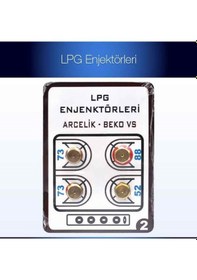 Resim Lpg Ocak Memesi̇ Enjektör 4Lü Set Arçelik Beko Uyumlu - 212539122 