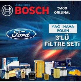 Resim Ford Fiesta 1.6 Bosch Filtre Bakım Seti 2013-2016 (495584817) 