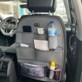 Resim Drs Tuning Koltuk Arkası Organizer(Deri)-Gri / SYESY95 