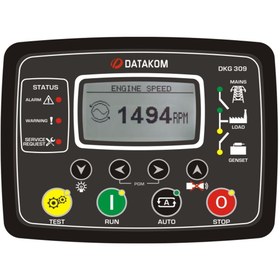 Resim DATAKOM DKG-309 JENERATÖR (ANAKART)KUMANDA CİHAZI 