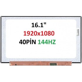 Resim Hp Pavilion 1y7g6ea Ekran 16.1 Slim 40 Pin Fhd 144hz Panel 