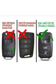 Resim GMA KEYS Lüx Volkswagen Çevirici Uds Jetta Caddy Transporter Skoda Seat Amarok Vs. (YENİ NESİL DÖNÜŞÜM KABI) 