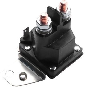 Resim 12v 100a 4 Terminalli Marş Motoru Elektromanyetik 762-1261-211-50 762-1261-211-51 Ve Mtd Law Siyah İçin Uygundur 