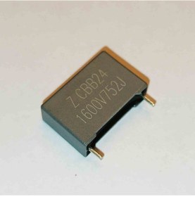 Resim Z Cbb24 1600v752j 7.5nf 1600v 15mm Polyester Kondansatör 14 Adet 