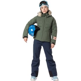 Resim Rossignol Kız Çocuk Kayak Montu Girl Polydown Pembe 