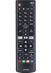 Resim Universal Lg Netflix Amazon Tuşlu Led Tv Televizyon Uzaktan Kumanda Tr-504 