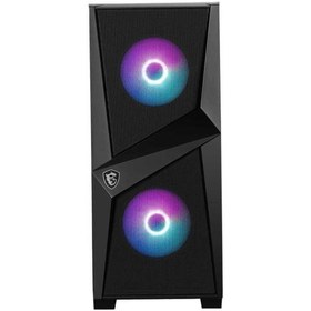 Resim MSI Mag Forge 100r Temperlı Cam 2x A-rgb Fan ,1x 120mm Fan Atx Gamıng Bılgısayar Kasası 