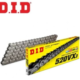 Resim DID 520 VX3 120 L X-RİNG MOTOSİKLET ZİNCİRİ 