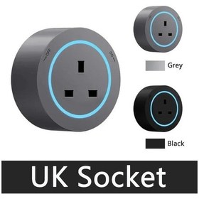 Resim Raylı Parça Soketi İngiltere Ab Abd Standart Yuvarlak Çıkarılabilir Adaptör Black Uk-socket ' Beyaz 