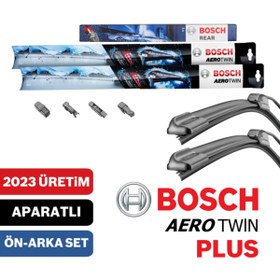 Resim Bosch Porsche Macan 2014-2020 Ön Arka Aerotwin Plus Silecek Takımı 