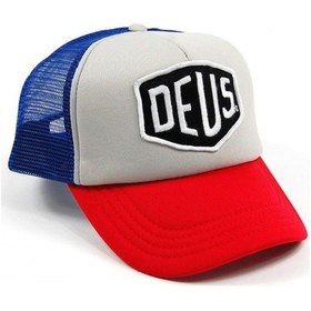 Resim Trucker Şapka - Baylands Trucker Mavi/kırmızı / Deus 