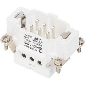 Resim METE ENERJİ 29121 6X16A. Fiş Çekirdek Montajlı (Vidalı Bağlantı) 