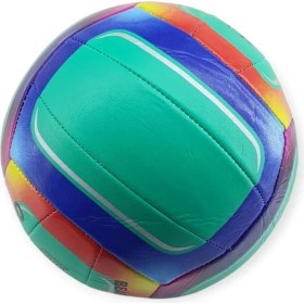 Resim TeknoKapsül Voleybol Topu Desenli 280 gr - VB-810-YEŞİL - 1 Adet 