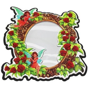 Resim Desenli Aynalı Duvar Sticker 5224 Renkli 