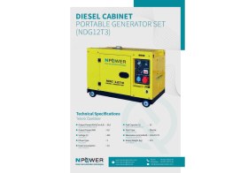 Resim Npower Portatif Dizel Jeneratör NDG12T3 