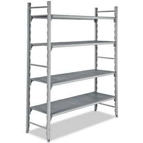 Resim Polipropilen Raf - Düz Tablalı - 4340x600x1800 mm 