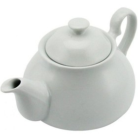 Resim Jenisa Beyaz Porselen Demlik 750 Ml 