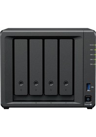 Resim Synology 4diskli Celeron Qc-2gb Ram-2.5gbe Nas Server Ds425 Plus 