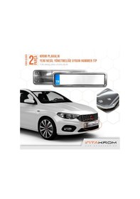 Resim intakrom Fiat Egea Krom Plakalık - Hummer Tip 2 Adet 
