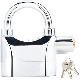 Resim Geeroyoo Alüminyum Alarma Desteğiyle Motor Bisiklet Kilidi - 110db Ses, Su Geçirmez, Taşınabilir Pil Ve Anahtar İçerir 