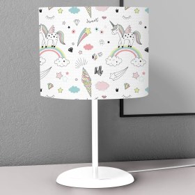 Resim Lina Home Bebek, Çocuk Odası Modern Temalı Tekli Masaüstü Abajur Gece Lambası Model 00101 