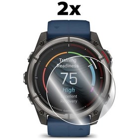 Resim Garmin Quatix 8 51mm Hydrogel İ Nce Tpu İle Uyumlu Ekran Koruy 