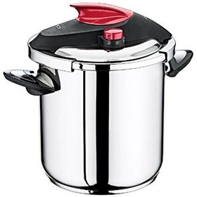 Resim OMS 5092 İklim Model Matik 12 Litre Düdüklü Tencere Kırmızı 