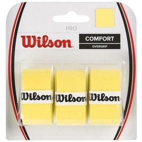 Resim Wilson Pro Comfort 3'Lü Tenis Gribi Sarı 