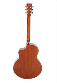 Resim Aren müzik Strauss SAC-JF-N Akustik Gitar Naturel (Kılıf ve Pena Hediyeli) 