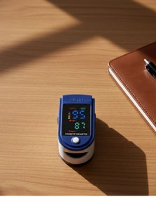 Resim Kanonik Education Parmak Tipi Pulse Oksimetre Hassas Ölçüm Taşınabilir Sağlık Cihazı 