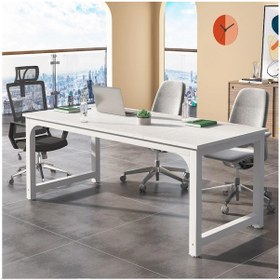 Resim Zizuva Tasarım Ev Ve Ofis Çalışma Masası Beyaz 