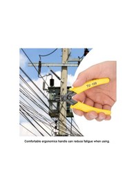 Resim Ximistore9 Tu-109 Krom Vanadyum Çelik 5 İnç Elektronik Yan Kesici, Kablo Ve Plastik Kesim Aracı, Ergonomik Tutamaklı Taşınabilir Kesici 