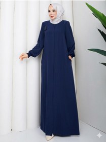 Resim moda asmila Özel Günler İçin Terletmez Ferace Broş Hediyeli 