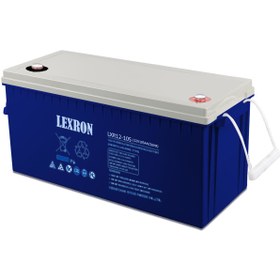 Resim AKÜ 12V 105A JEL (368X172X210X219MM) LEXRON-LXR105K 