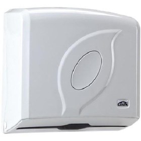 Resim Omnipazar UCTM AJHB908 Z Katlı Kağıt Havlu Dispenseri Jumbo Beyaz 