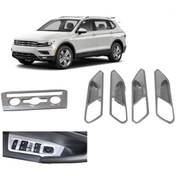 Resim Vw Tiguan Konsol Kapı Kolu İç Kaplama Seti 2016+ 