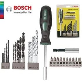 Resim Bosch 27 Parça Çok Amaçlı Alet ve Aksesuar Seti, Pratik ve Kullanışlı 