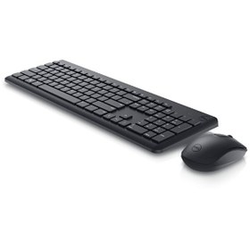 Resim Dell KM3322W Kablosuz Türkçe Siyah Klavye Mouse Set 