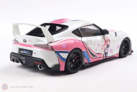 Resim 1:18 Solido 2024 Toyota GR Supra Solido Works Itasha 